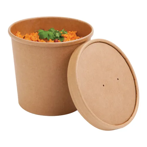 Take Away Suppenbecher aus Karton, 750 ml