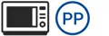 Polypropylen (mikrowellentauglich) / Polypropylène