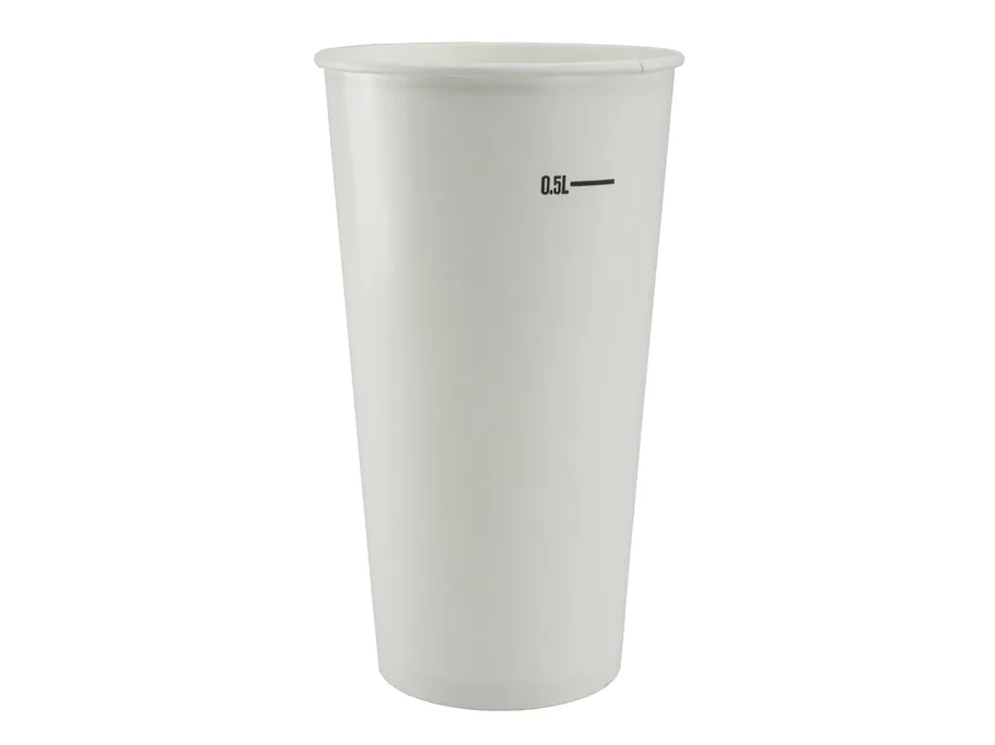 Gobelet en carton, blanc, 5dl