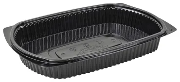 Take Away Menüschale aus PP, schwarz, 1000 g, 1-teilig