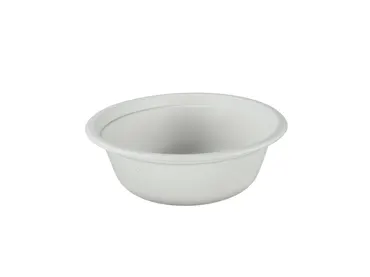 Einweg Schale aus Bagasse, weiss, 5 dl