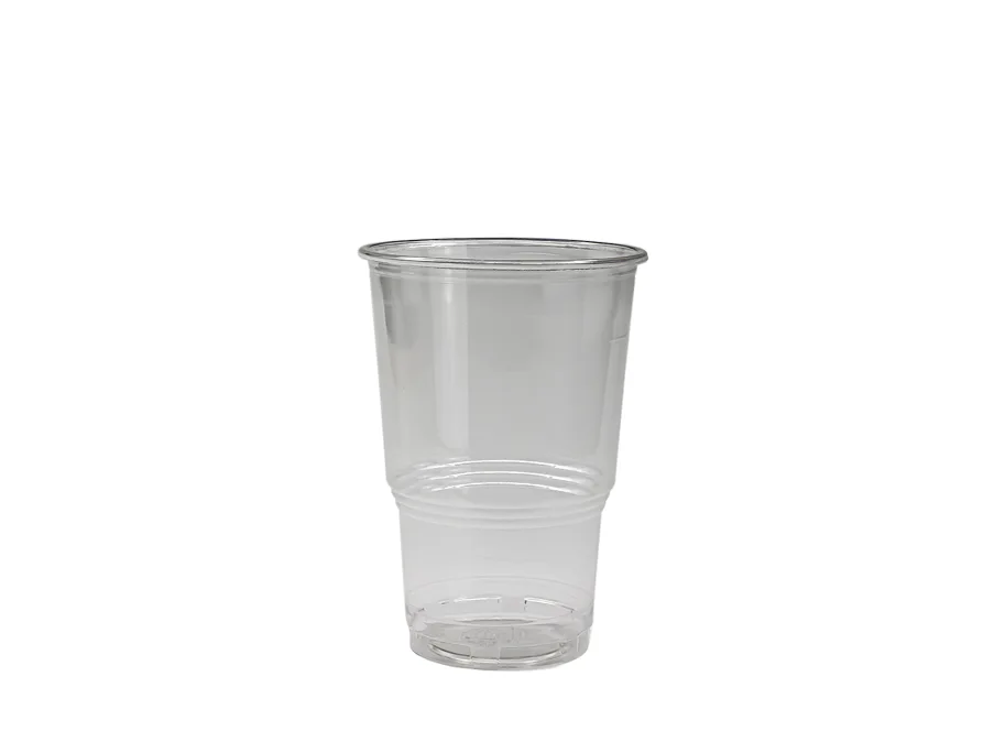 Bio Trinkbecher aus PLA, transparent, 2.5 dl