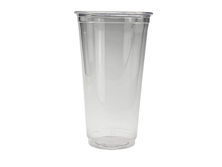 Bio Trinkbecher aus PLA, transparent, 5 dl