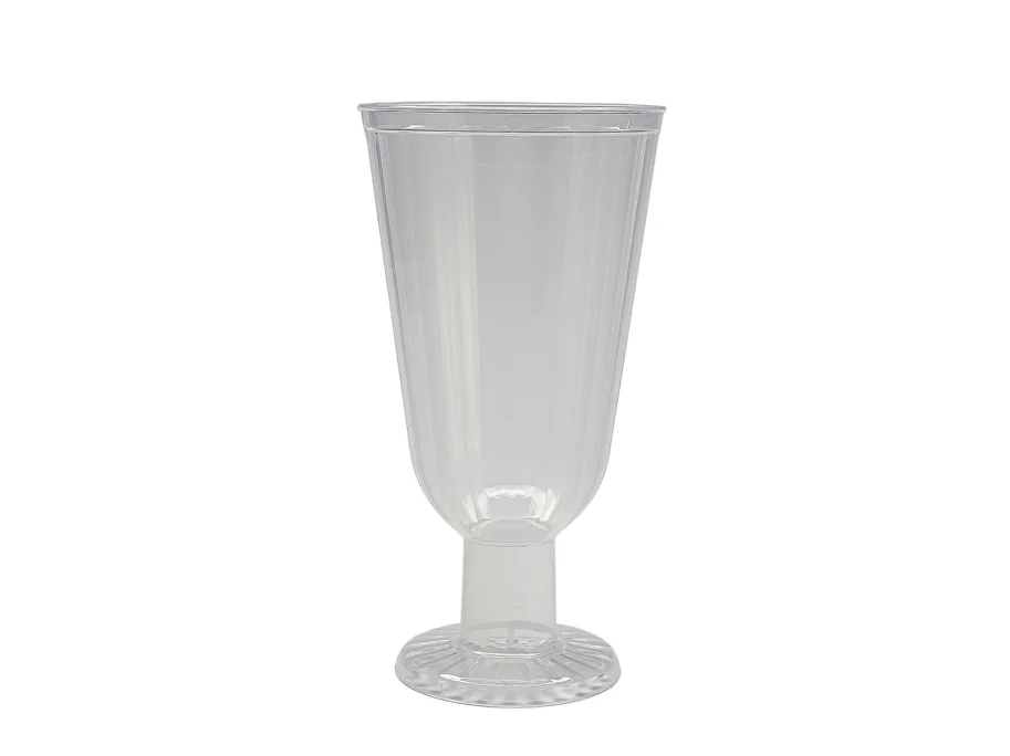 Verre à café Lutz jetable en PP, transparent, 2.5dl
