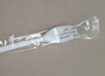 Einweggeschirr Gabel 16cm aus PS, einzelverpackt
