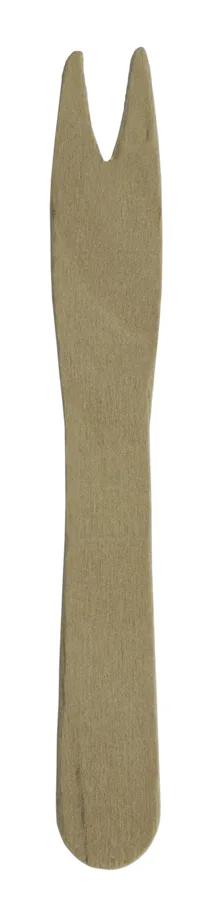Pommes-Frites Gabel aus Holz