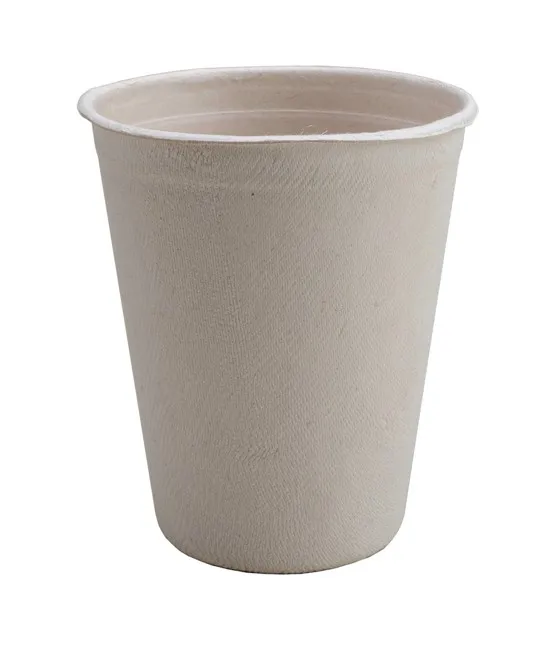 Trinkbecher aus Bagasse, 2.6dl, weiss