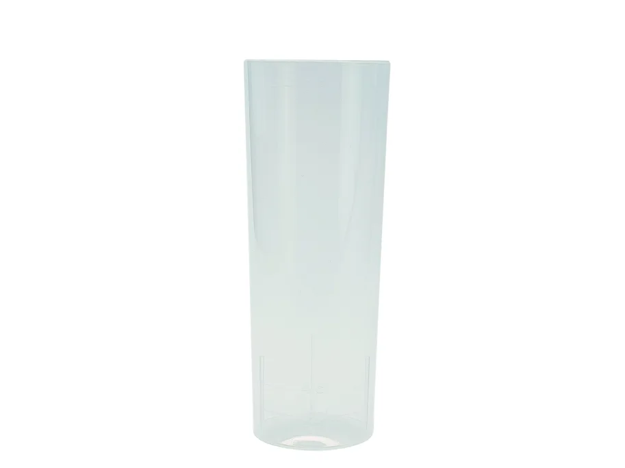 Longdrinkbecher aus PP, transparent, 3 dl
