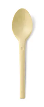 Bio Einweggeschirr Löffel Refork, beige, 17 cm