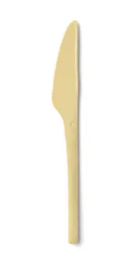 Couteau jetable Refork, beige, 17cm