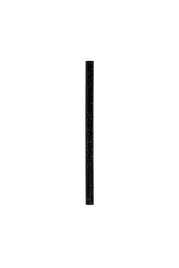 Bio Cocktail-Trinkhalme Refork, schwarz, ø 8mm, 140mm lang