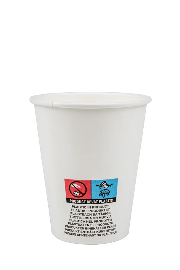 Gobelet en carton, blanc, 1.5dl