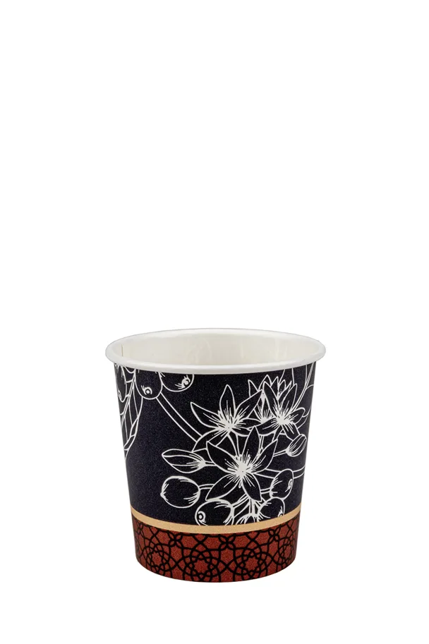 Kaffeebecher aus Karton, bedruckt "Florado", 1.0 dl