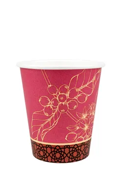 Gobelet à café en carton "Florado", imprimé, 2.5dl