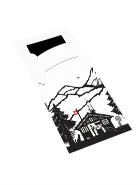 Bestecktaschen, Sujet "Schweiz", mit Serviette