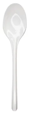 Löffel aus PS, weiss, 17 cm