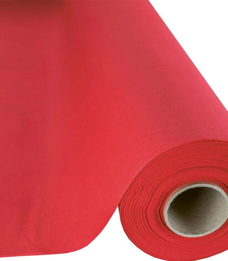 Tischtuchrolle aus Airlaid, rot, 120 cm x 24 m