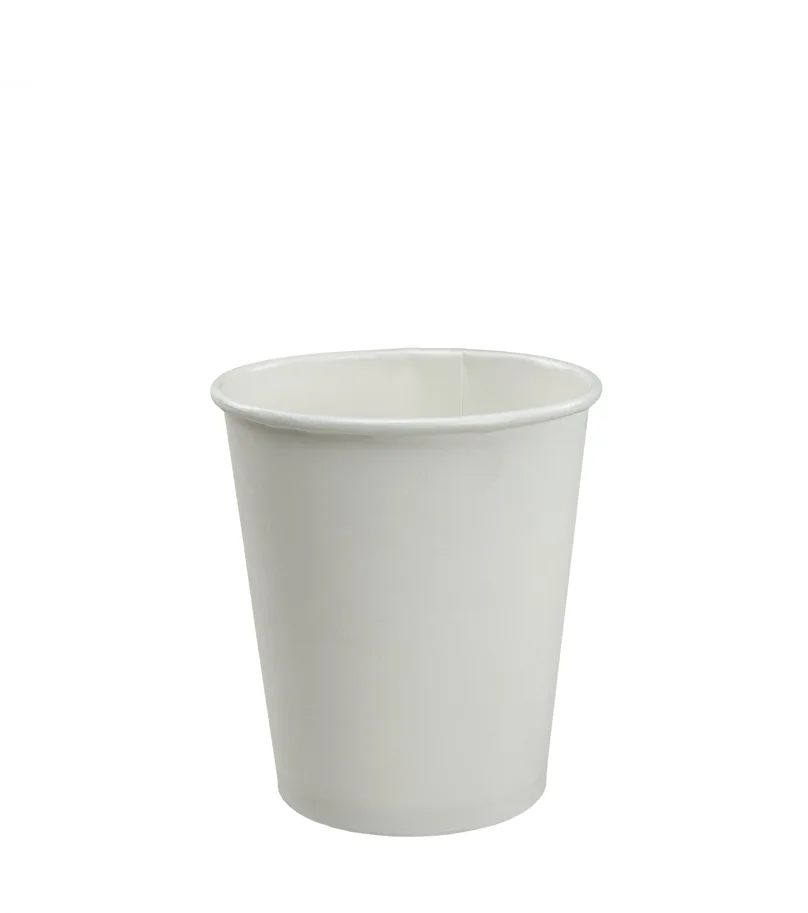 Gobelet en carton sans anse, blanc, 1.8dl (6oz)
