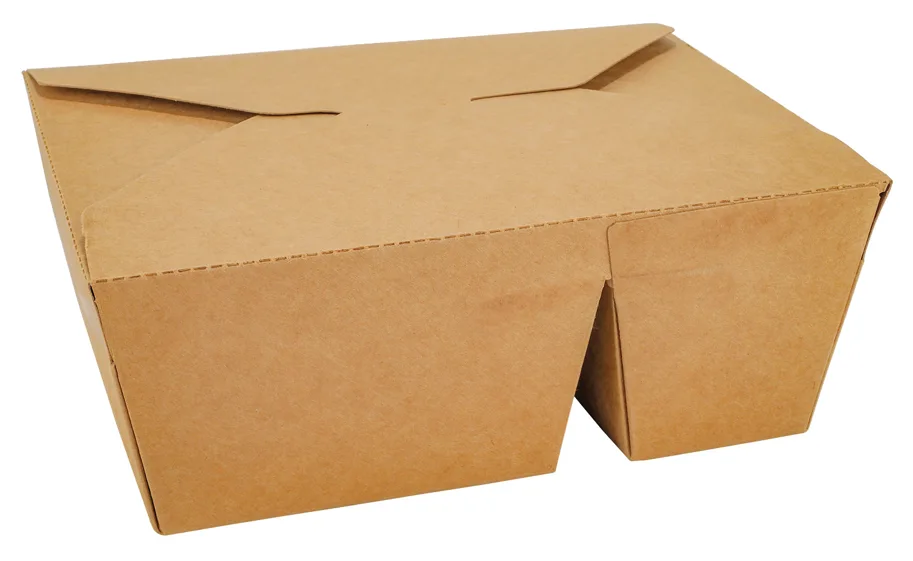 Menü-Box aus Karton, 2-teilig, 2000 ml